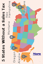 Almost every state has a sales tax�45 of them plus the District of Columbia. Rates range from 7.25% in California to just 2.9% in Colorado.